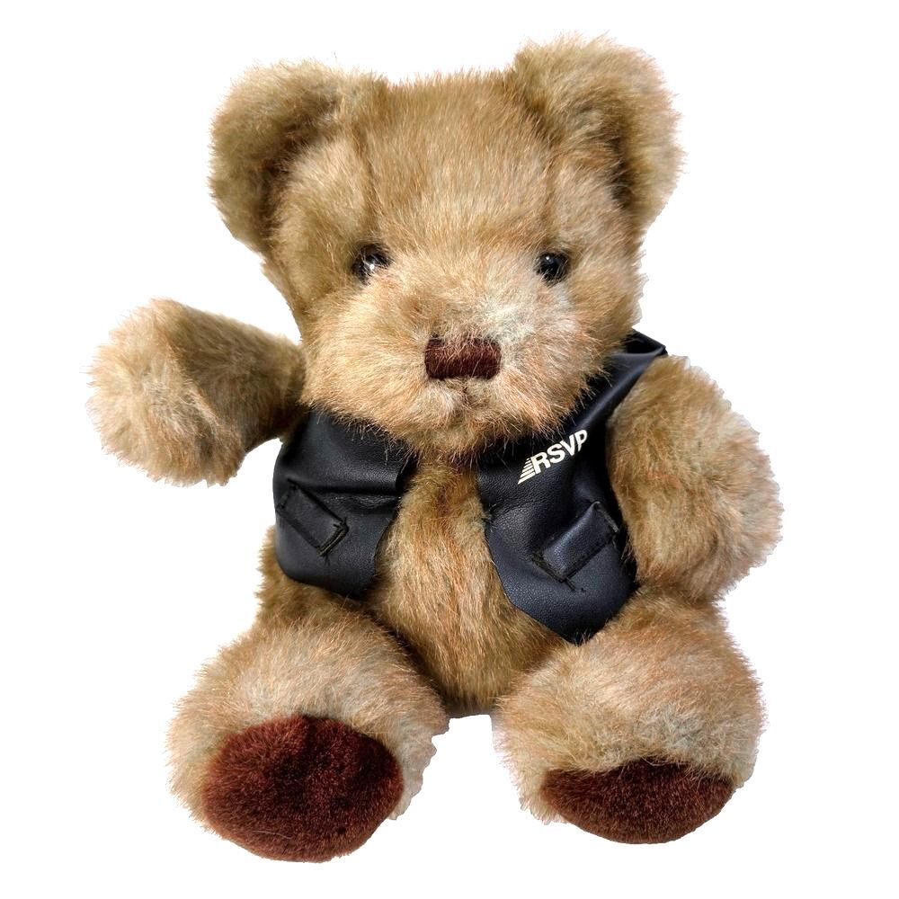 Vintage 90sRuss Berrie RSVP 9 in Sitting Pirate Teddy Bear Plush Adorable